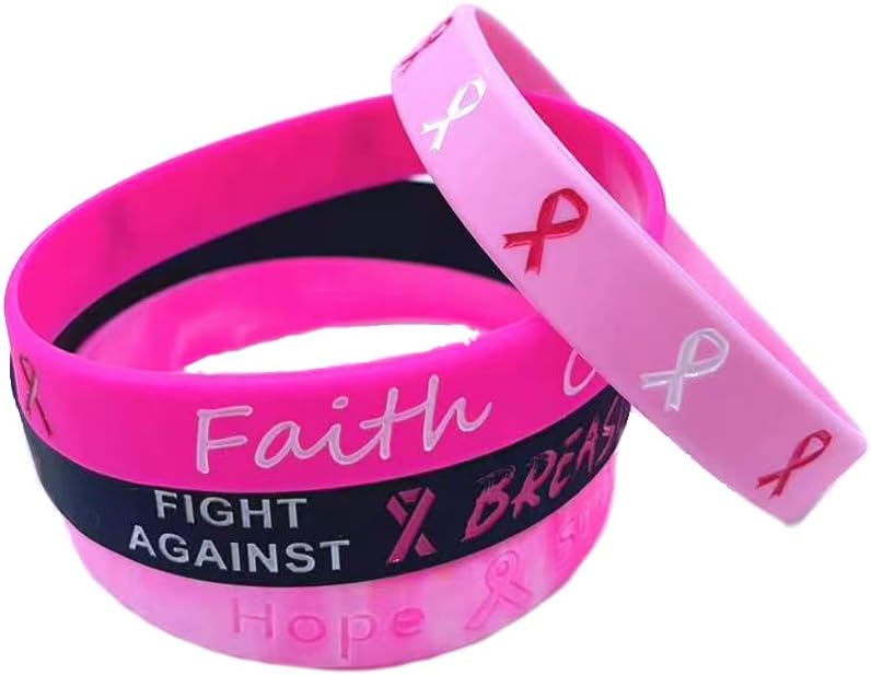 OutstandLong 5 Pack Sport Medical Alert ID Blood Thinner Silicone Bracelet Rubber Medical Awareness Wristbands 7.5" - Image 1